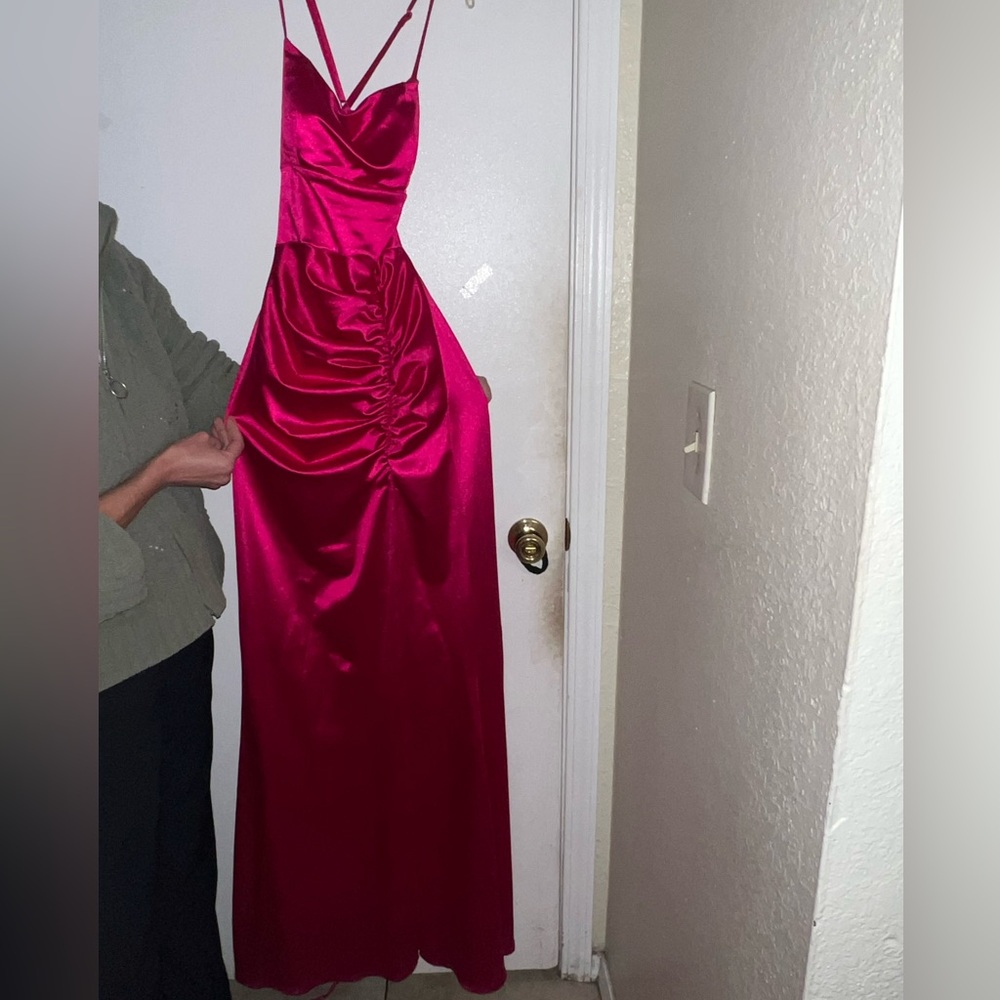 Pink Maxi Prom dress